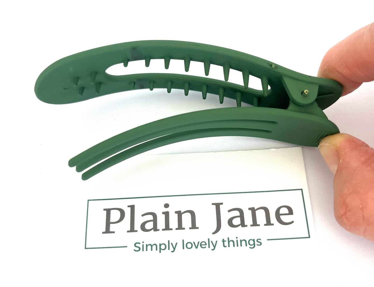 Vintage Matte Hair Claw Clip | Large Medium Small Claw Clip | Strong Hold Hair Clip | Minimalist French Claw | Plain Jane Hair