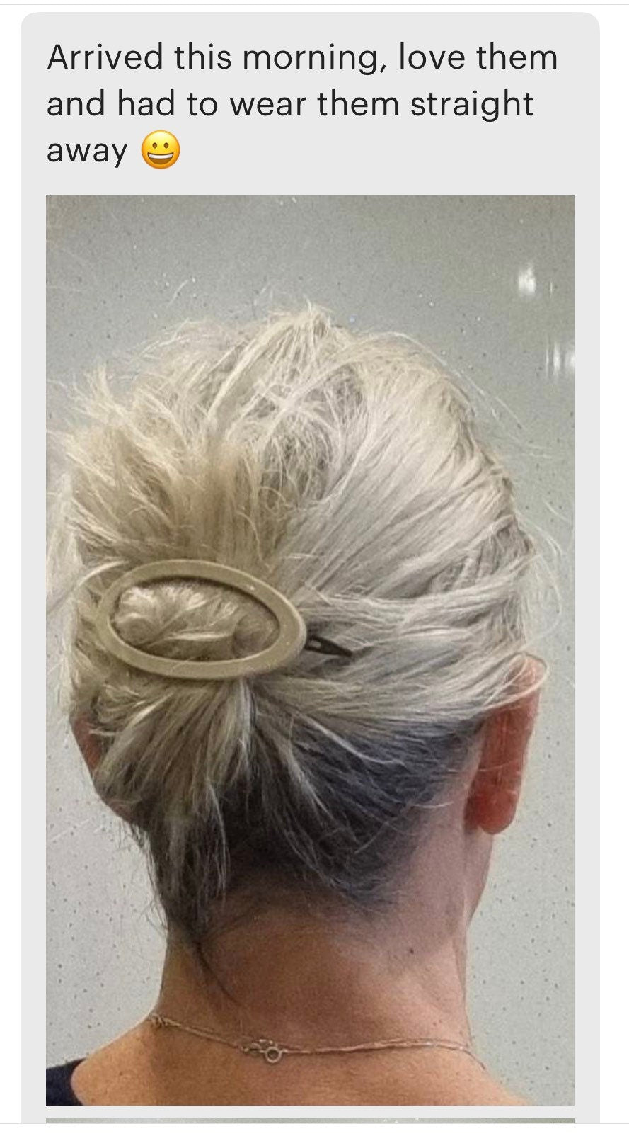 The Feather Light Rectangle by Plain Jane - Ladies Hair Clips - Slide Clip - You Choose Hair Clips - Large Hair Clips - Minimalist Clip -