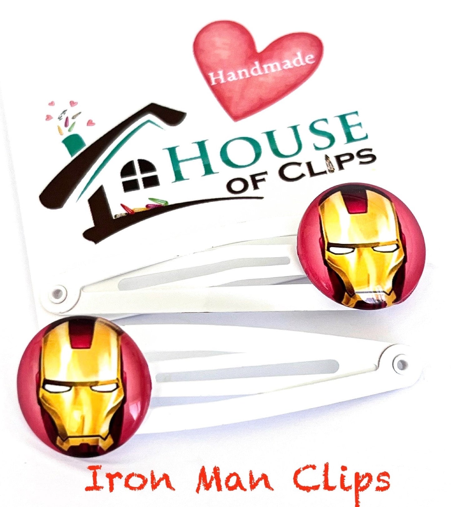 GIFT SET Be My Superhero Hair Clip x5 Sets - Snap Clip - Boys Hair Clip - Hair Accessory - Marvel Superhero  - Hair Clips Boys - Marvel Gift
