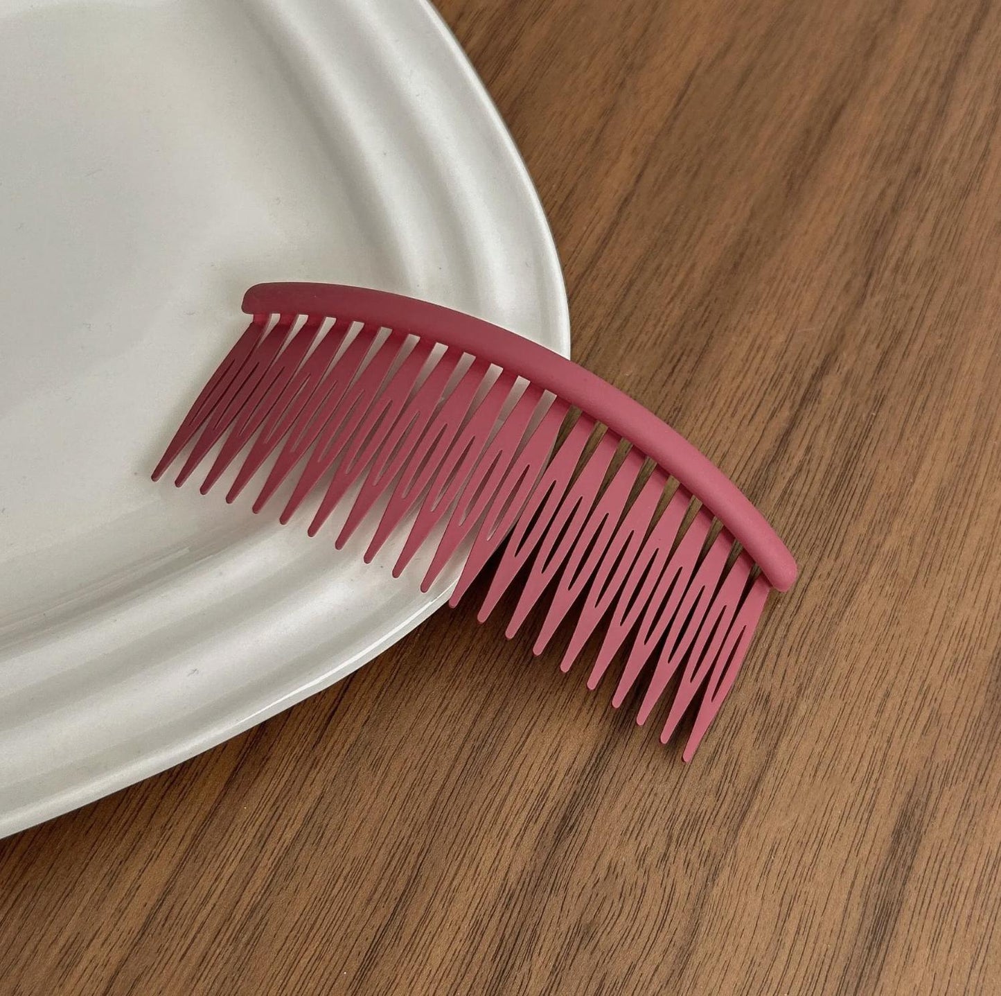 The Only Side Comb You’ll Ever Need | Strong Hold Acrylic Hair Comb | Everyday Styling Essential | Sage, Plum, Blueberry & Coffee
