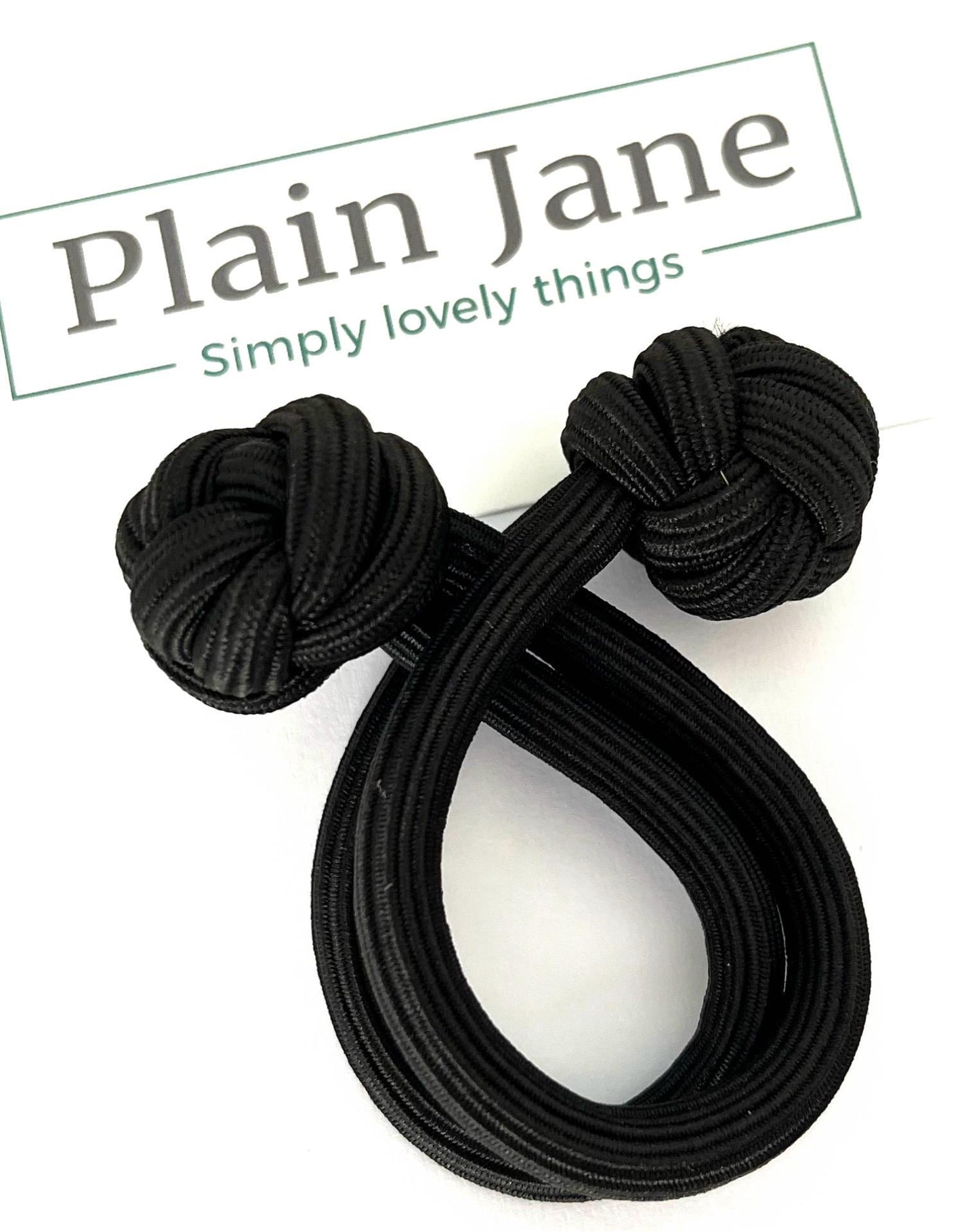 The Only Hair Elastic You’ll Ever Need x1 - Strongest Hair Elastic In the World - Thick Black Hair Tie -  Prettiest Hair For Ponytails Ever