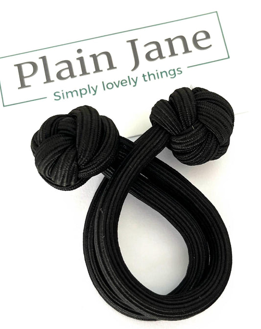 The Only Hair Elastic You’ll Ever Need x1 - Strongest Hair Elastic In the World - Thick Black Hair Tie -  Prettiest Hair For Ponytails Ever