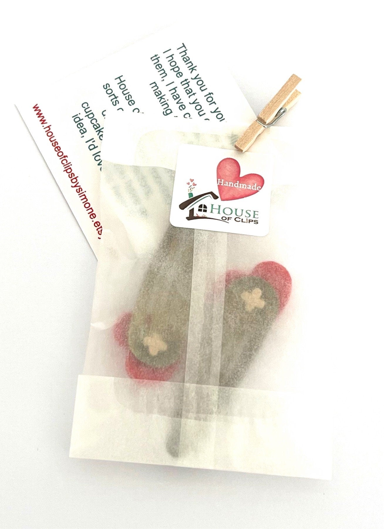 Valentine Heart Hair Clips: Antique Gold Snap Clips, Set of 2