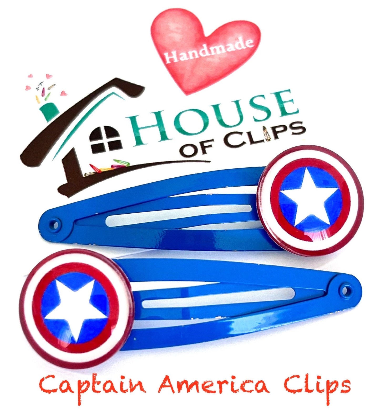 GIFT SET Be My Superhero Hair Clip x5 Sets - Snap Clip - Boys Hair Clip - Hair Accessory - Marvel Superhero  - Hair Clips Boys - Marvel Gift