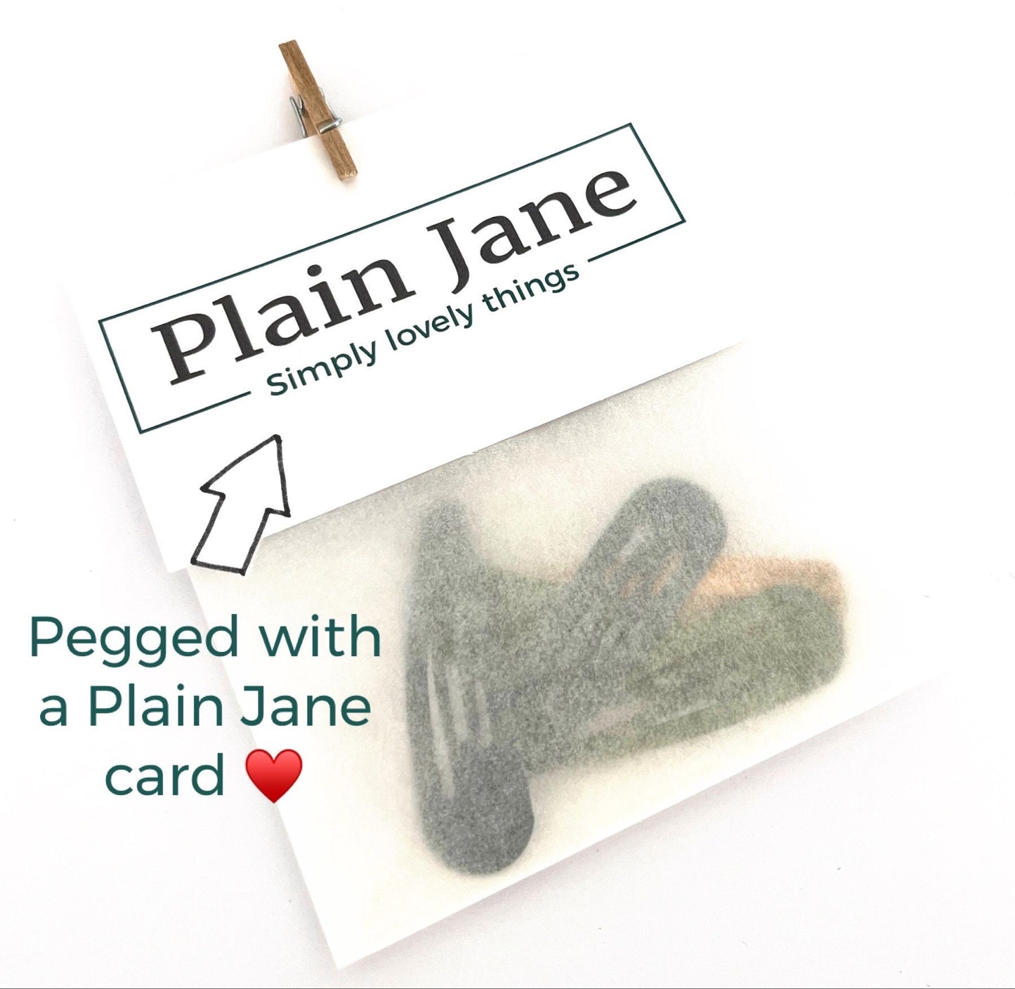 Earth Tone Hair Clips: Yoga Fringe Slides by Plain Jane (Set of 6)