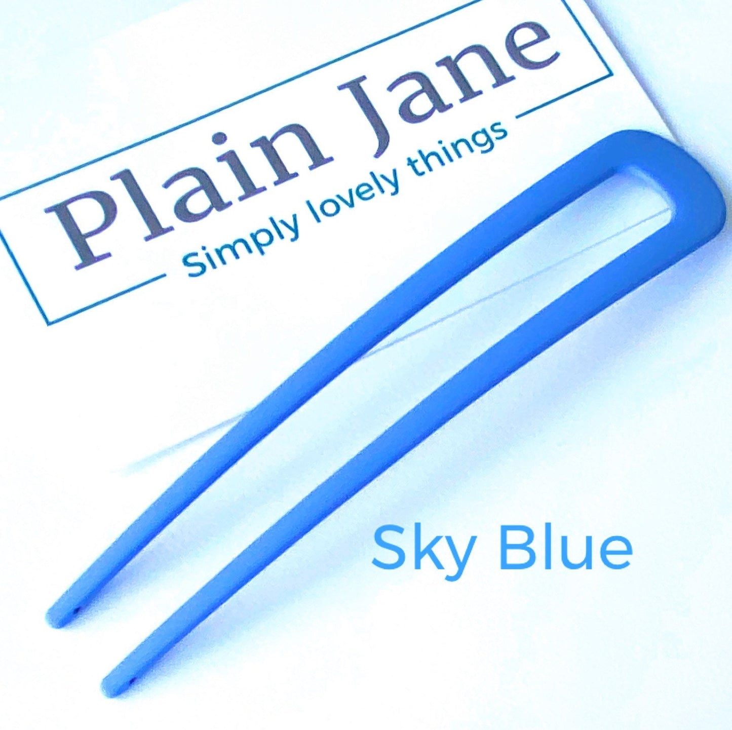 The Plain Jane Chignon - Ladies Hair Clips - Chignon Stick - You Choose Hair Clips - Large Hair Chignon - Minimalist Hair Clip - Bun Stick