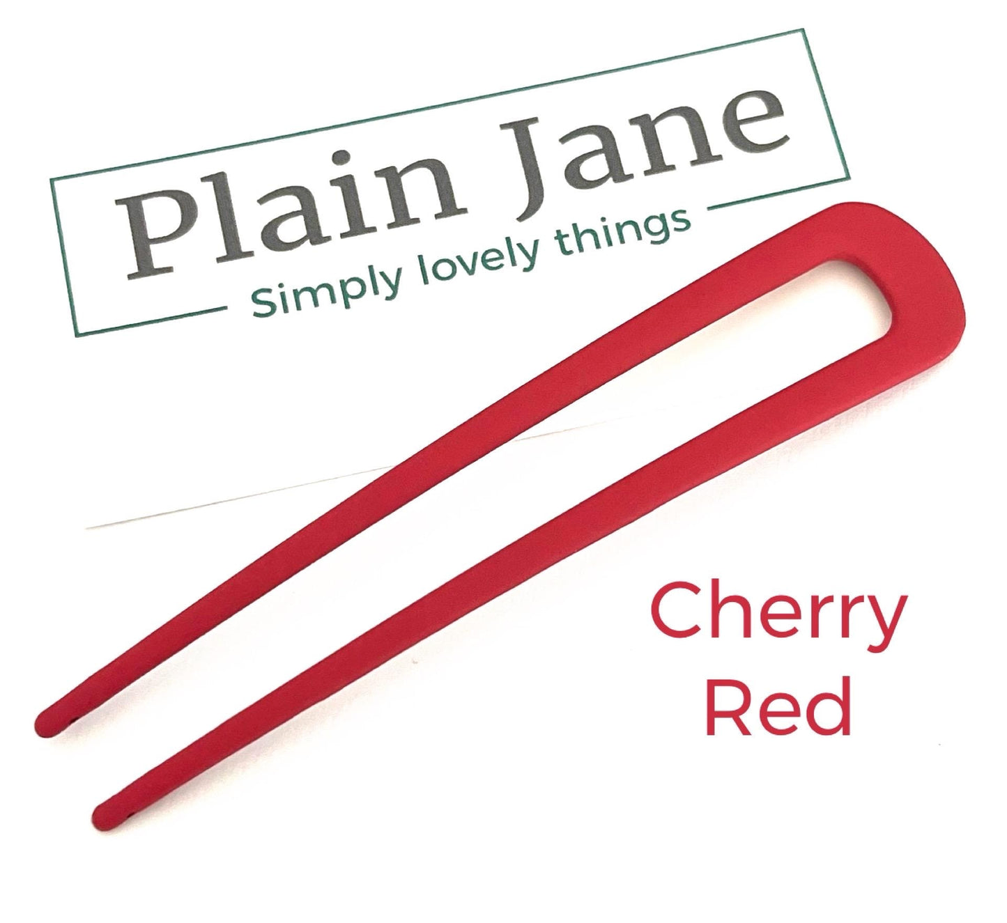The Plain Jane Chignon - Ladies Hair Clips - Chignon Stick - You Choose Hair Clips - Large Hair Chignon - Minimalist Hair Clip - Bun Stick
