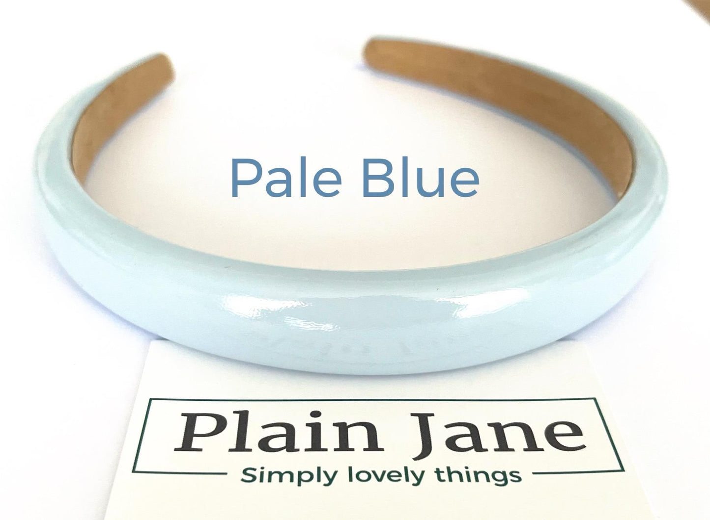 The Grace Kelly Monte Carlo Headband by Plain Jane - Soft Shiny Leather Headband- Ladies Leather and suede Alice Bands - Ladies Headbands