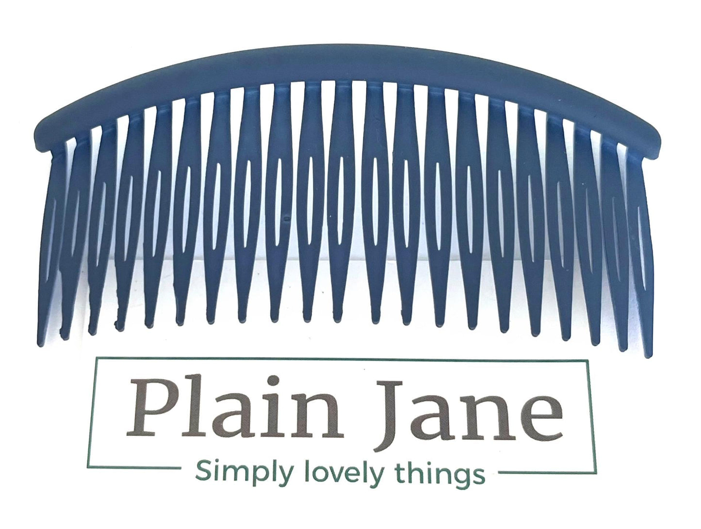 The Only Side Comb You’ll Ever Need | Strong Hold Acrylic Hair Comb | Everyday Styling Essential | Sage, Plum, Blueberry & Coffee