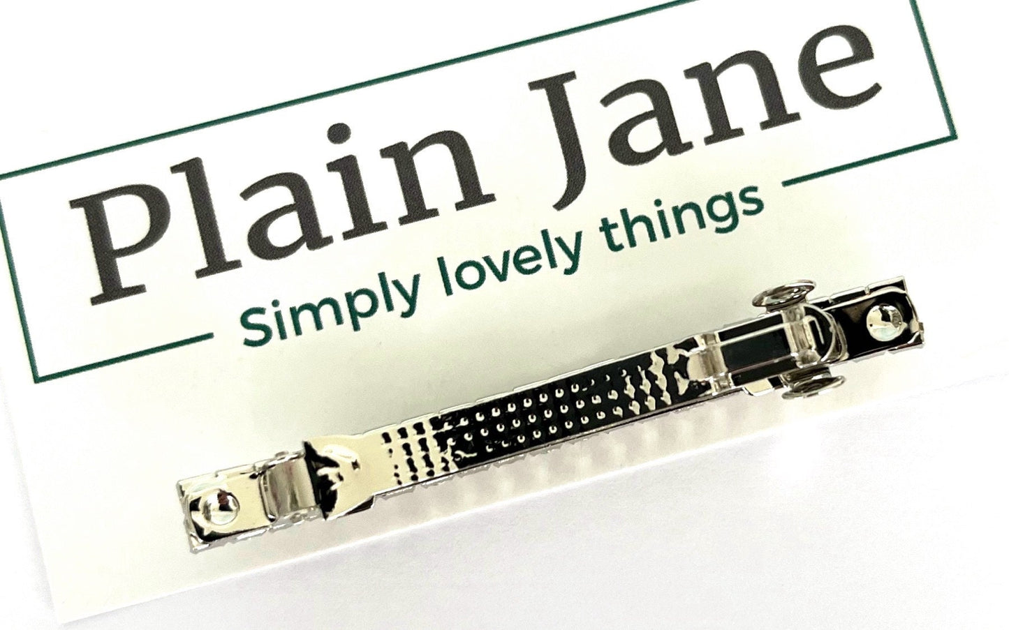 Diamante Hair Clip by Plain Jane: Sparkly Spring Clip