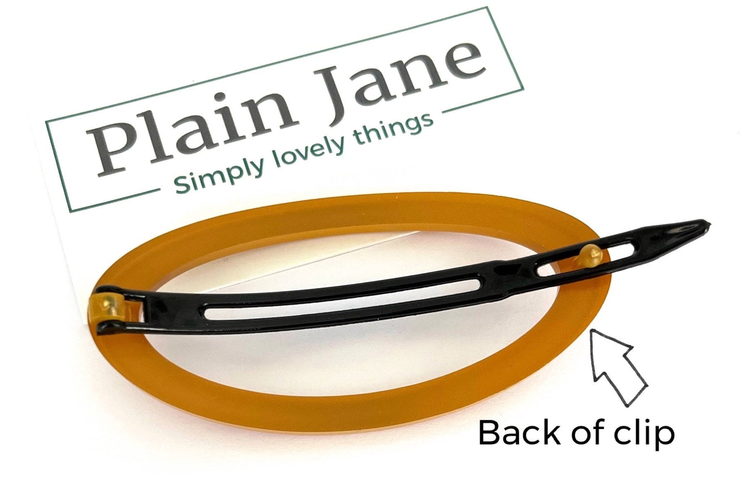 The Feather Light Rectangle by Plain Jane - Ladies Hair Clips - Slide Clip - You Choose Hair Clips - Large Hair Clips - Minimalist Clip -